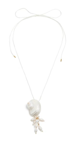MAYAMAR Pearl Rope Necklace Pearl One Size