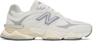 New Balance Off-White & Gray 9060 Sneakers
