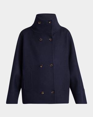 Cashmere Double-Breasted Jacket