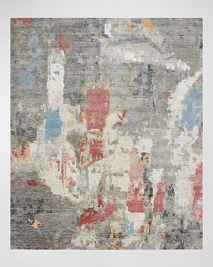 Genevieve Hand-Knotted Rug, 6' x 9'
