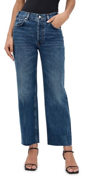 ANINE BING Gavin Jeans Washed Blue 32