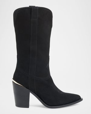 Leigh Anne Suede Western Boots