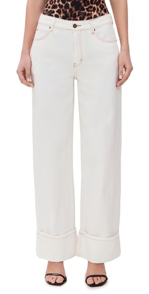 Lioness Top Model Cuffed Jeans Porcelain S