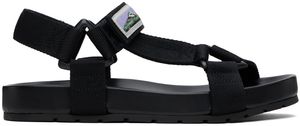 Bottega Veneta Sandales Trip noires