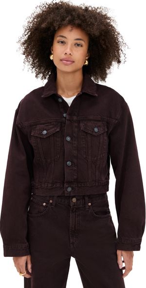 AGOLDE Radley Jacket Sloe Berry XS