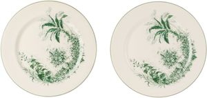 Laboratorio Paravicini White Gardens 08 Dinner Plate Set