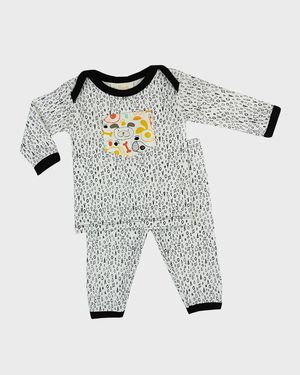 Boy's Paw Time Two-Piece Pajama Set, Size Newborn-12M