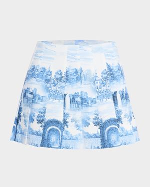 Carter Pleated Mini Skirt
