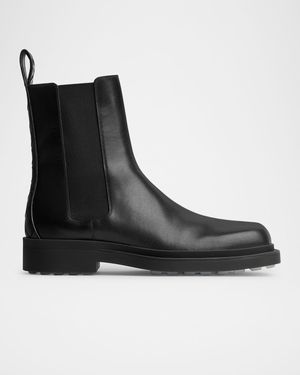Men's Ben Smooth & Intrecciato Leather Chelsea Boots