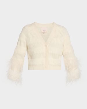 Vivica Feather Cardigan