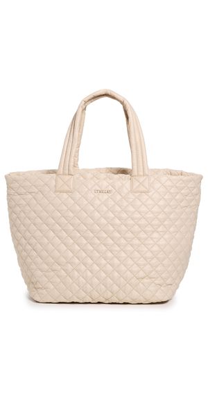 MZ Wallace Large Metro Tote Deluxe Buff One Size