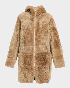 Joli Reversible Hooded Teddy Jacket