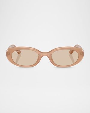 RB4441D Rectangle Plastic Sunglasses