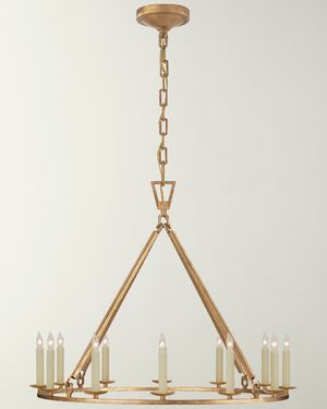 Darlana Medium Single Ring Chandelier By Chapman & Myers