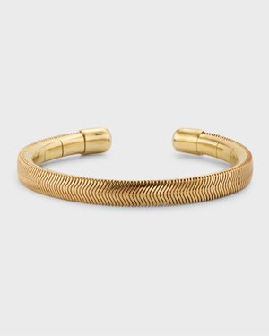 18K Yellow Gold Bangle Bracelet