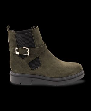 Les Tropeziennes Par M.belarbi - Bottines cuir par m.belarbi simone - Taille 41 - Kaki