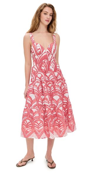 Poupette St Barth Coco Long Dress Pink Himba XL