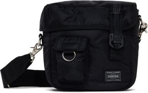 Comme des Garçons Homme Pochette noire en sergé de noir édition PORTER