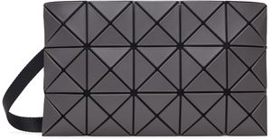 BAO BAO ISSEY MIYAKE Gray Lucent Matte Crossbody Bag