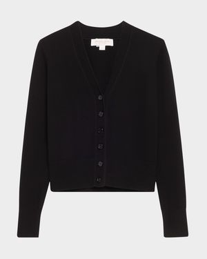 V-Neck Cashmere Baby Cardigan