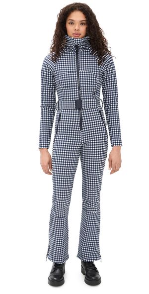 Cordova Chatel Ski Suit Indigo Gingham M
