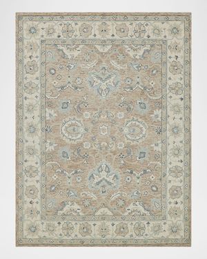 Claremont Hand-Tufted Oushak Rug, 8' x 10'