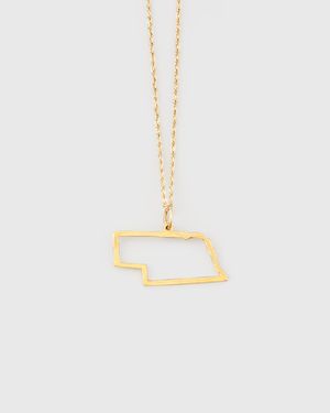 Maya Brenner 14k Gold Necklace, M-W & DC