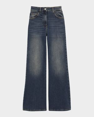 Bonnie Flare-Leg Denim Jeans