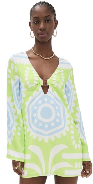 Seven Wonders Caledeira Mini Dress Caledeira Lime XS