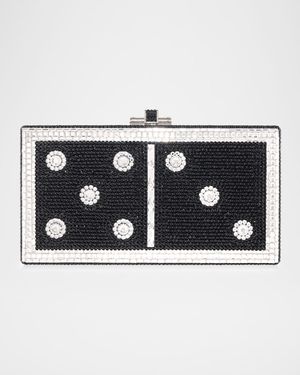 Domino Clutch Bag with Playing Set