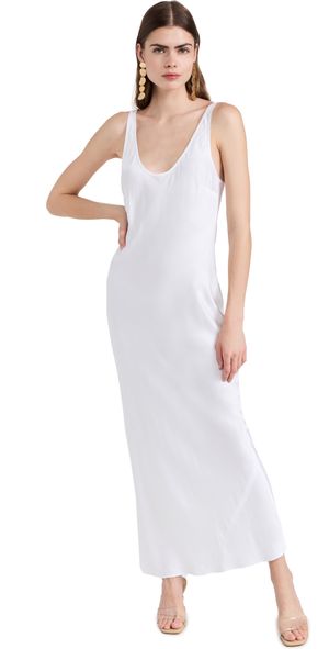 L'AGENCE Akiya Tank Dress White XL