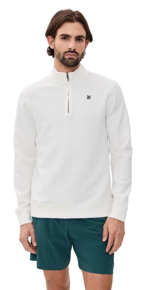 Puma x Reigning Champ Puma x Reigning Champ Cloudspun Fleece 1/4 Zip Warm White XL