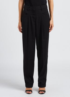 Vila - Pantalon large - Taille 42 - Noir