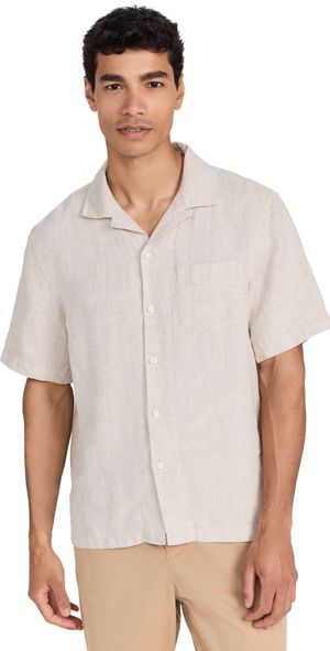 Alex Mill Camp Linen Shirt Flax M