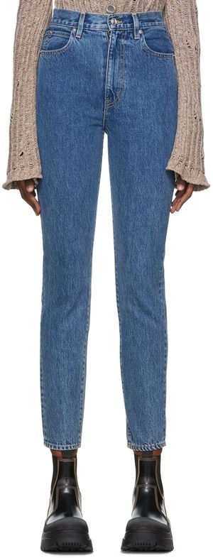 SLVRLAKE Blue Beatnik Jeans
