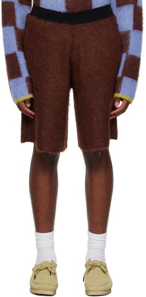 ZANKOV Brown Marcell Shorts