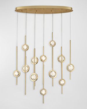 Barletta 12-Light Chandelier - 37.5"