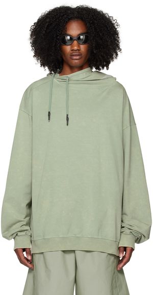A. A. Spectrum Green Closed Circuit Hoodie