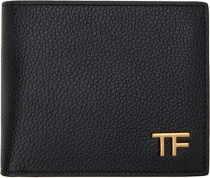 TOM FORD Black T Line Classic Bifold Wallet