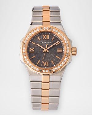 Alpine Eagle 33mm Two-Tone Diamond Bezel Watch