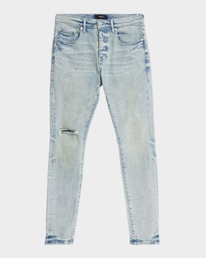 Men's Distressed Skinny Jeans