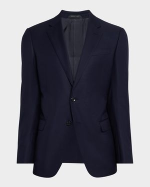 Men's Wool Textured Soft Line Sport Coat
