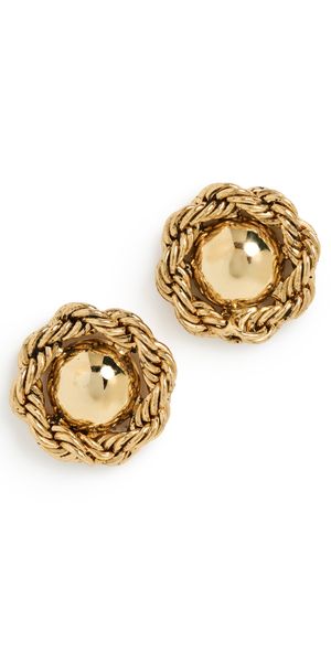 Jennifer Behr Caryann Earrings Gold One Size