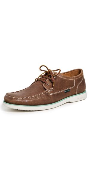 PS Paul Smith Pebble Boat Shoes Tan 7