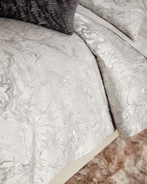 Liquid Marble Duvet, Queen