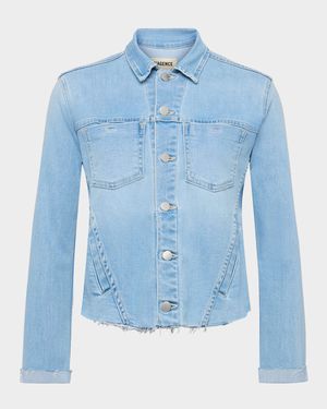 Janelle Cut-Off Denim Jacket