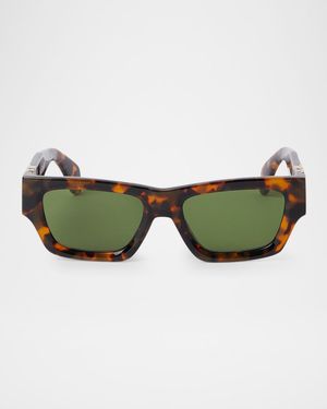 Magnolia Rectangle Acetate Sunglasses