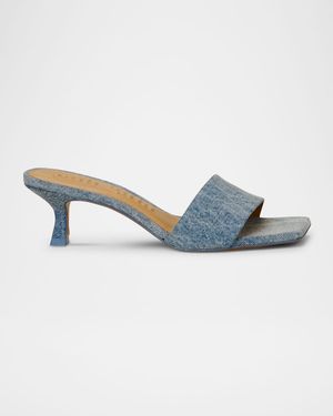 Ada Denim Slide Sandals