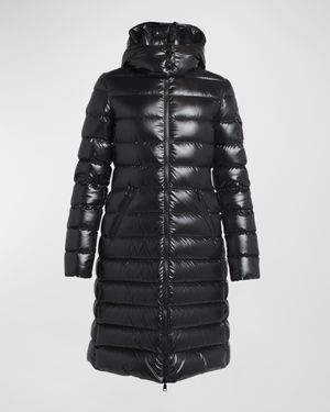 Moka Long Puffer Coat