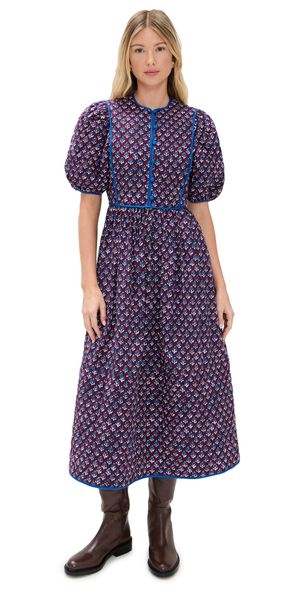 Hunter Bell Brenner Dress Autumn Fleur Fig 4